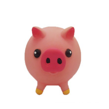 Circle Moving Animal Plastic Pink Pig Toys for Baby